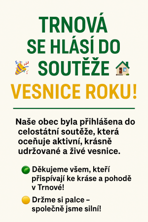 vesnice roku
